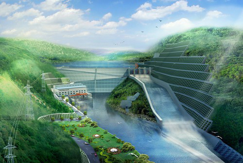 锦屏老挝南塔河1号水电站项目